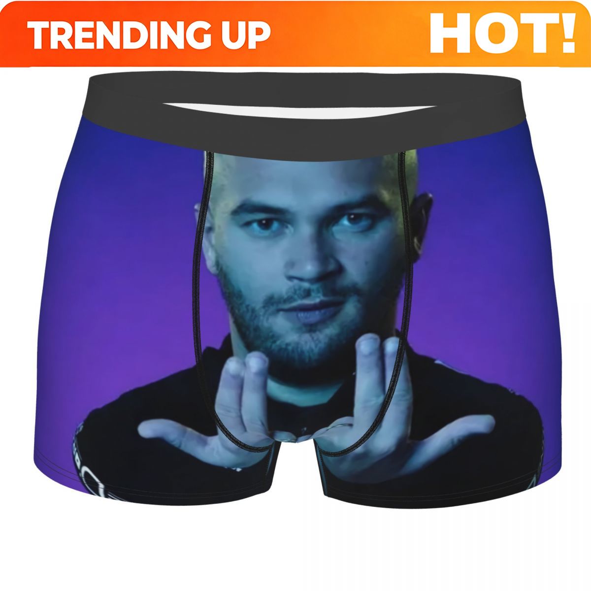 Boyshort Underwear - Spersonalizowane, oryginalne bokserki z motywem francuskiego