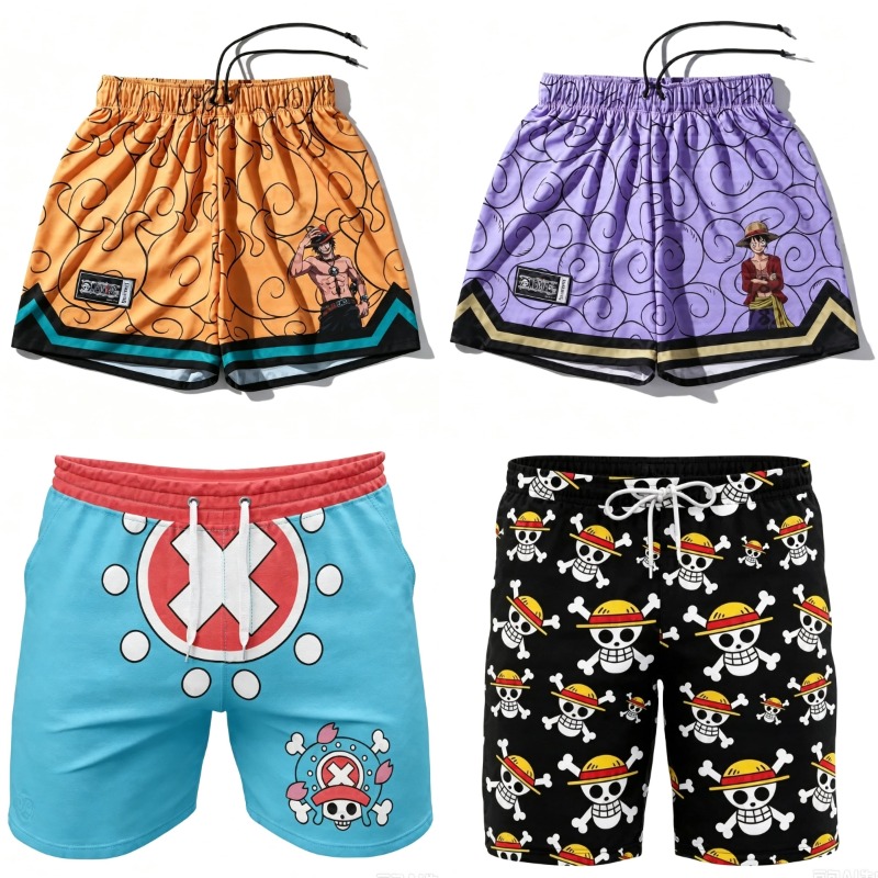 Boyshort Underwear - Męskie i chłopięce letnie szorty plażowe