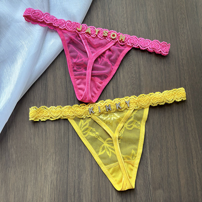 Niestandardowe majtki stringi  – Thong Bikini Women recenzja i cena